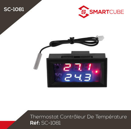 Thermostat Numérique De Serre Contrôleur De Température D'air AU